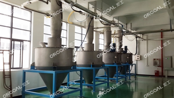 真空上料與暫存 真空上料與暫存