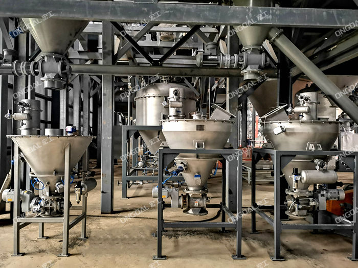 海泡石粉氣力輸送系統(tǒng)在化工行業(yè)的應用