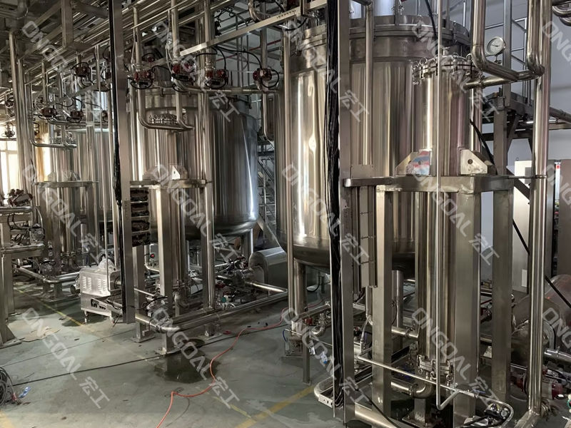 某大型食品集團(tuán)粉體溶解配料系統(tǒng)案例