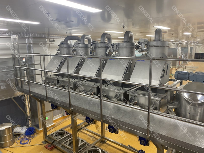 某大型調(diào)味品企業(yè)智能輸送配料系統(tǒng)項目案例