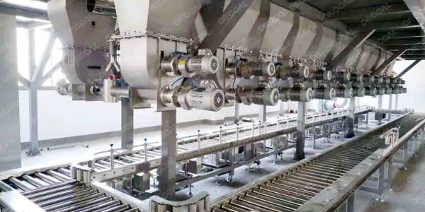 自動(dòng)配料控制系統(tǒng)的設(shè)計(jì)方案